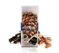 CHOCOLATE WITH ALMONDS 200 g  